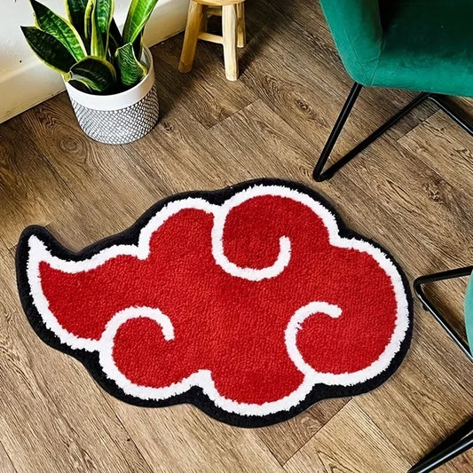 ANIME RED CLOUD RUG