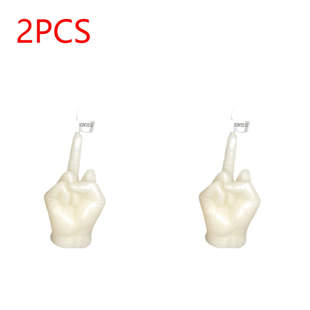 MIDDLE FINGER CANDLE