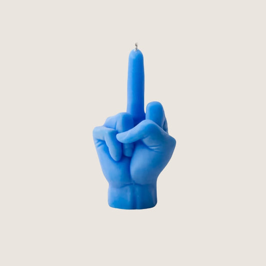 MIDDLE FINGER CANDLE