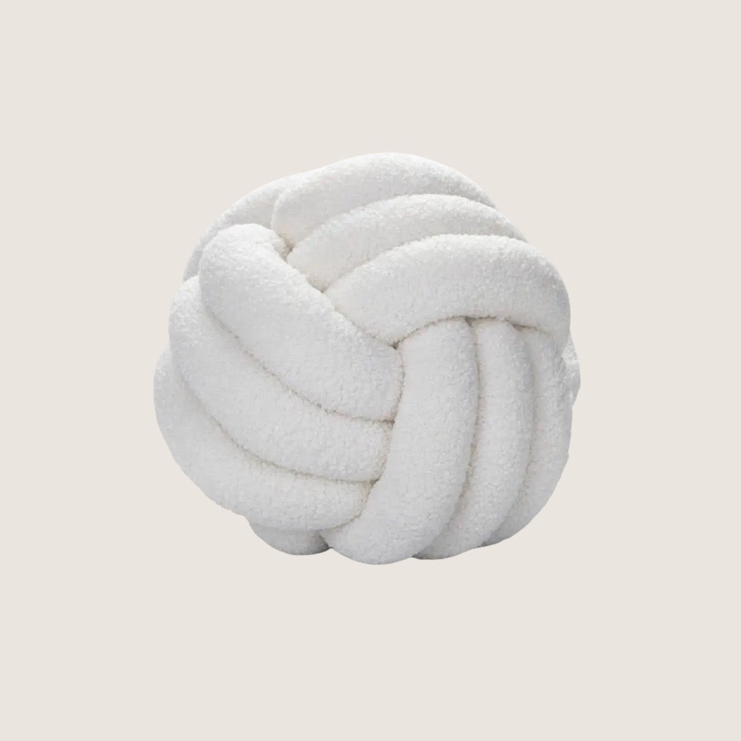 WOOL BALL CUSHION