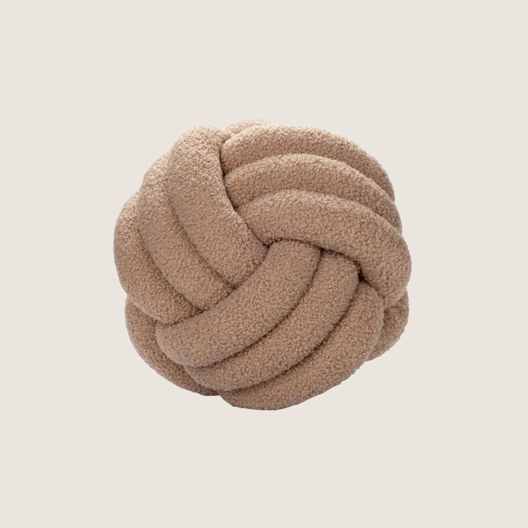 WOOL BALL CUSHION