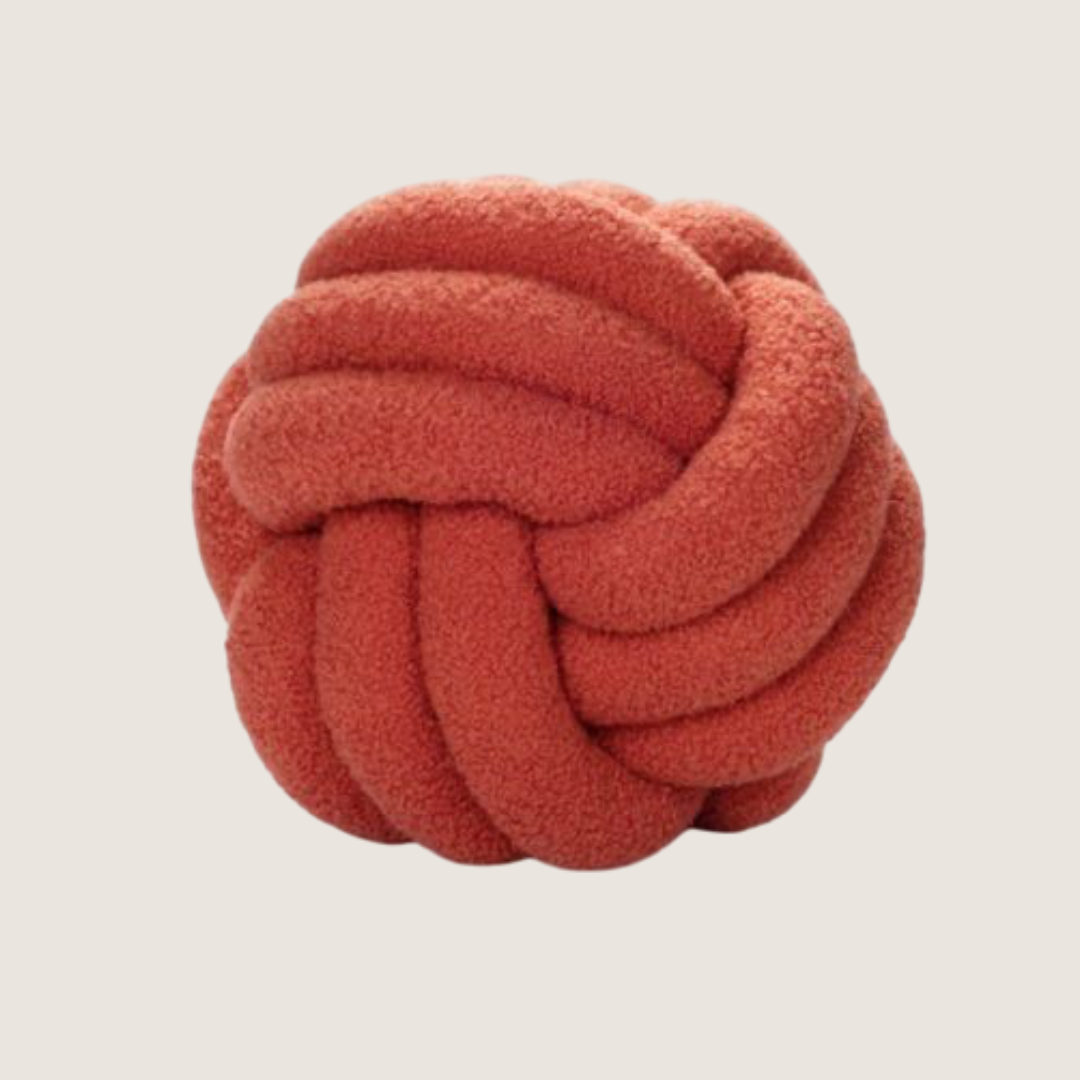 WOOL BALL CUSHION