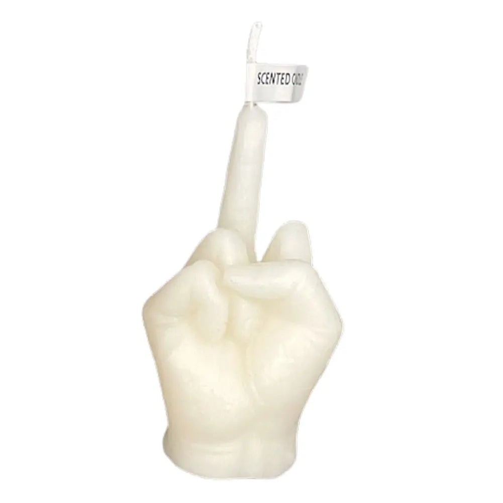 MIDDLE FINGER CANDLE