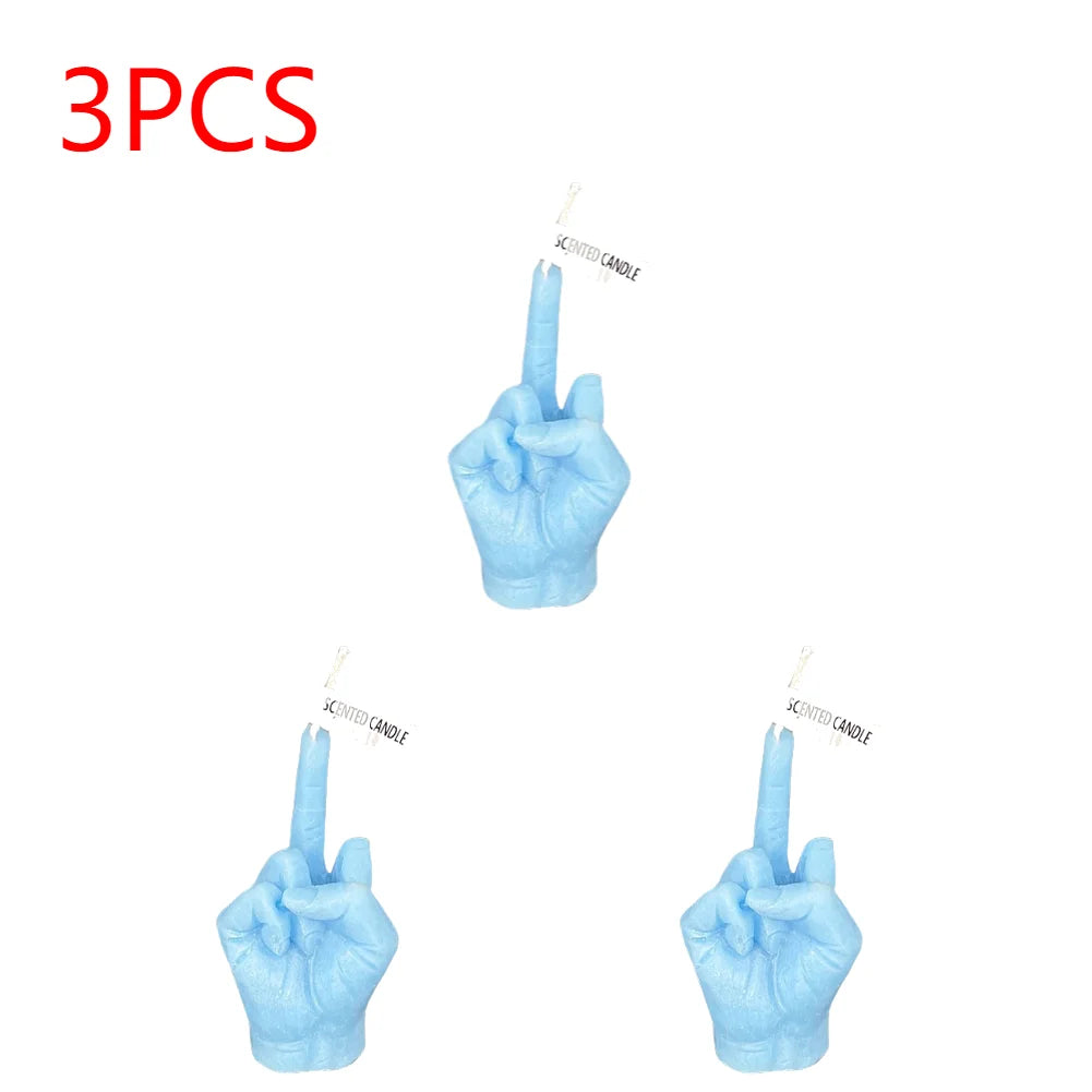 MIDDLE FINGER CANDLE