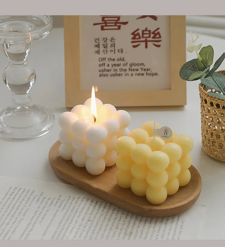 RUBICK'S CUBE CANDLE
