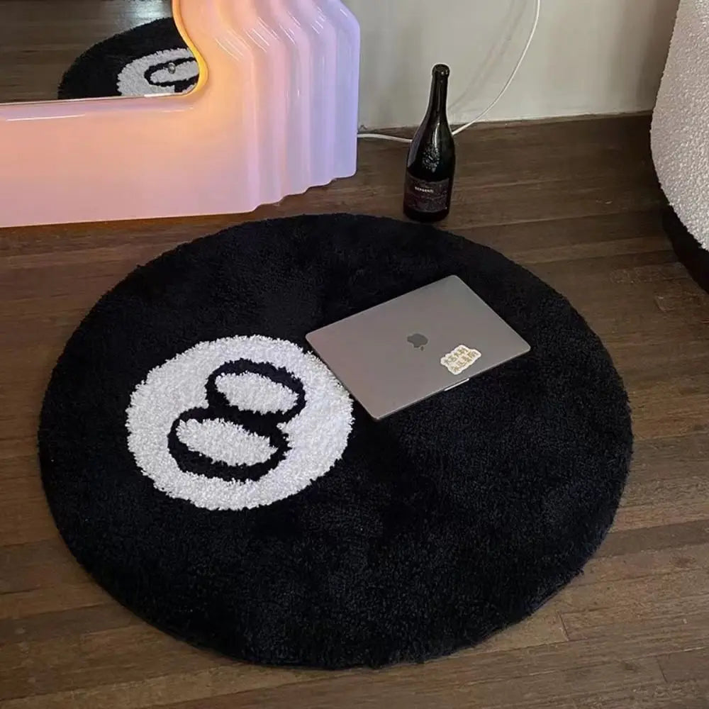 8 BILLIARD BALL RUG