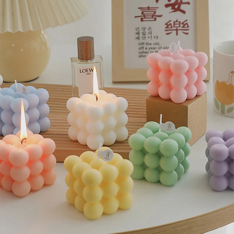 RUBICK'S CUBE CANDLE