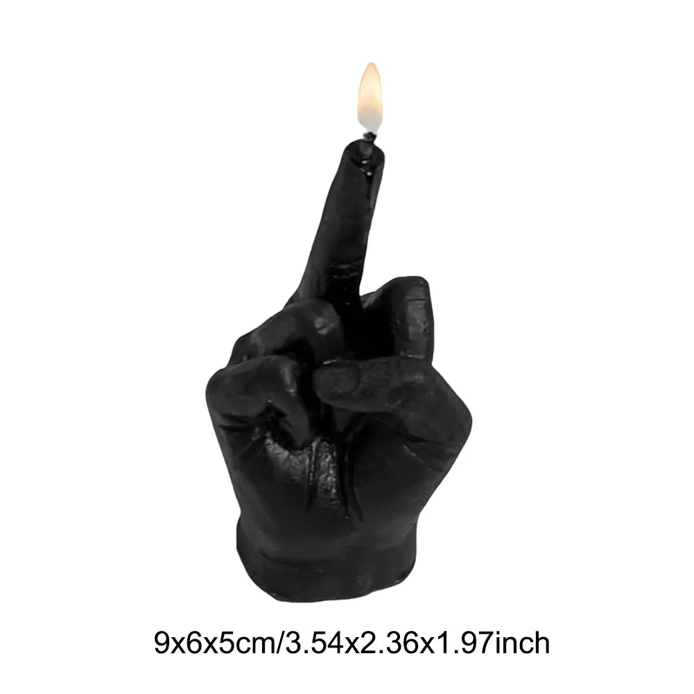 MIDDLE FINGER CANDLE