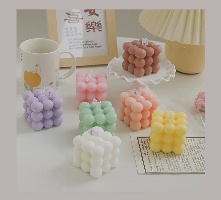 RUBICK'S CUBE CANDLE