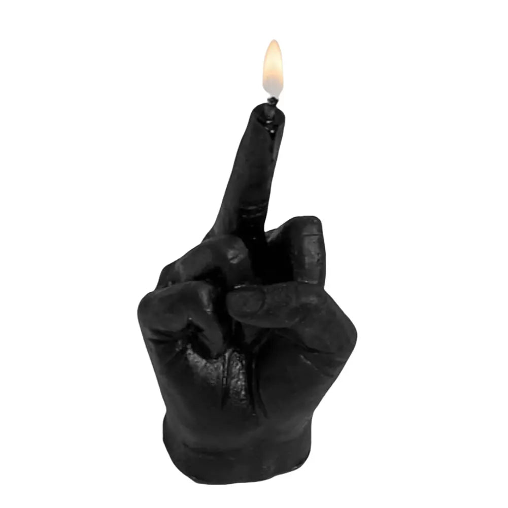 MIDDLE FINGER CANDLE