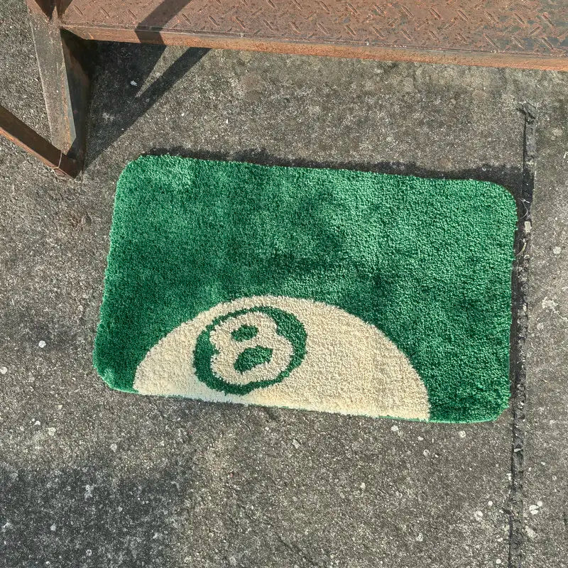 HORIZONTAL 8 BALL RUG