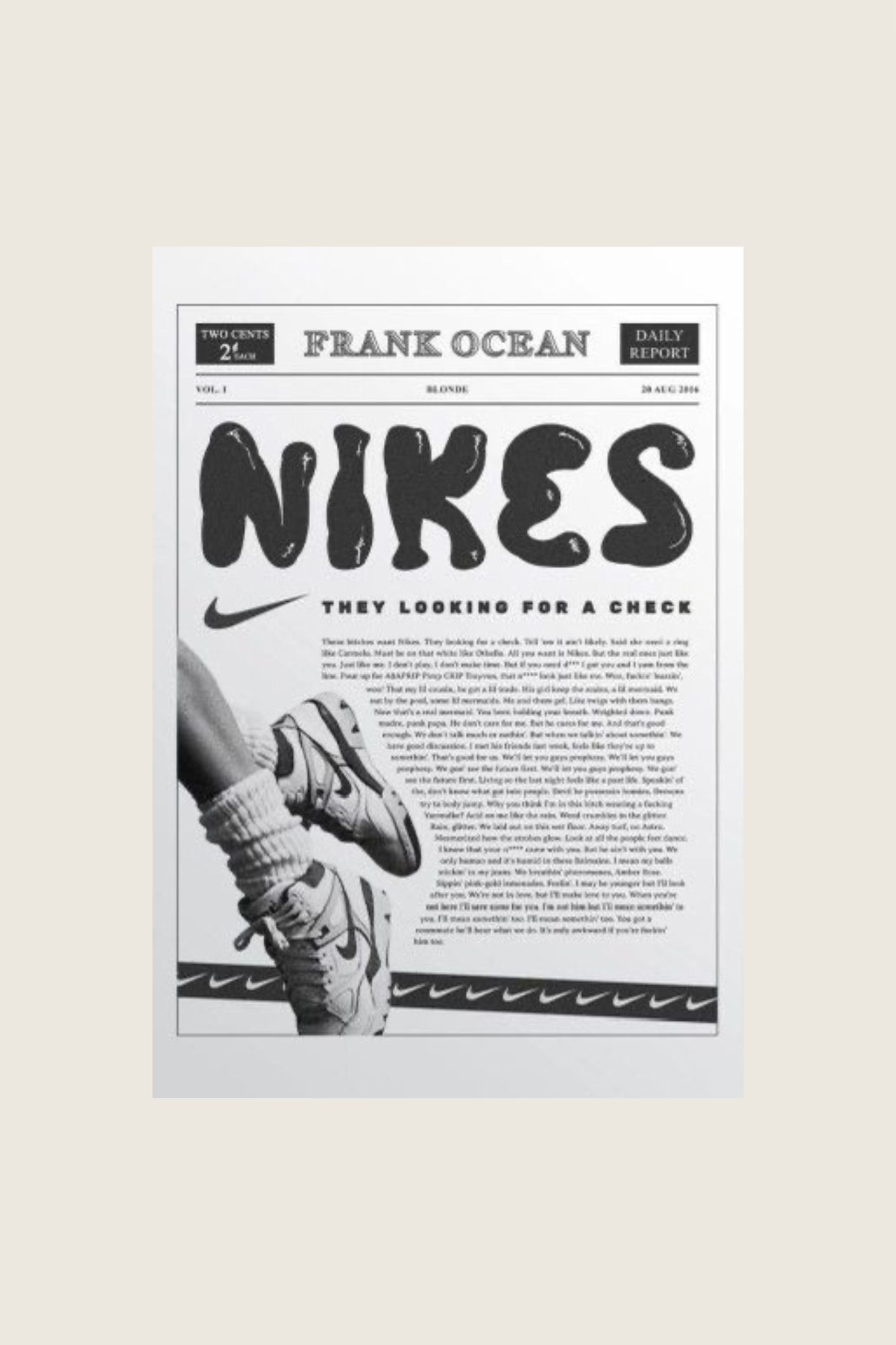 FRANK OCEAN POSTERS